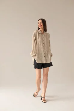 Kesäpaita Beige Kuvio<Enteliér Fashion