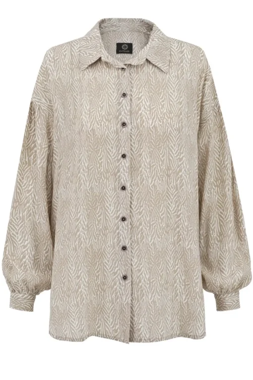 Kesäpaita Beige Kuvio<Enteliér Fashion
