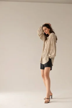 Kesäpaita Beige Kuvio<Enteliér Fashion