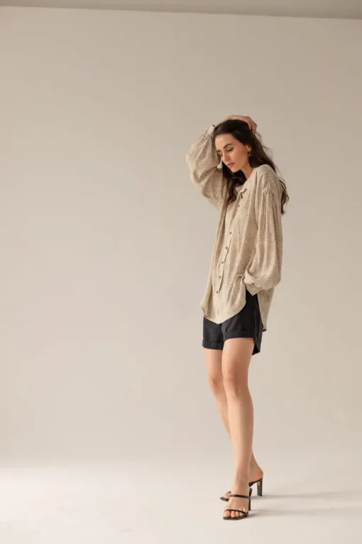 Kesäpaita Beige Kuvio<Enteliér Fashion