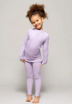 Kids' Aava Merino Shirt Purple<Kalla Active Online