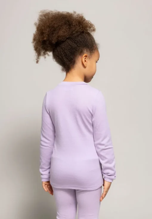 Kids' Aava Merino Shirt Purple<Kalla Active Online