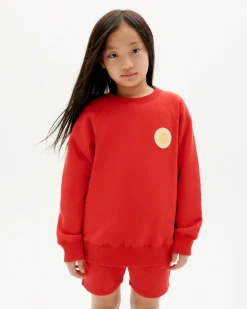 Kids' Azul Sweatshirt Red<Thinking MU Fashion