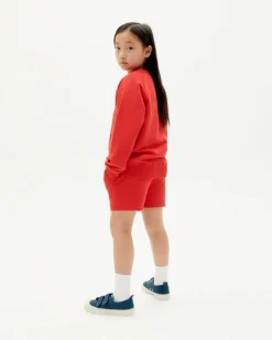 Kids' Azul Sweatshirt Red<Thinking MU Fashion