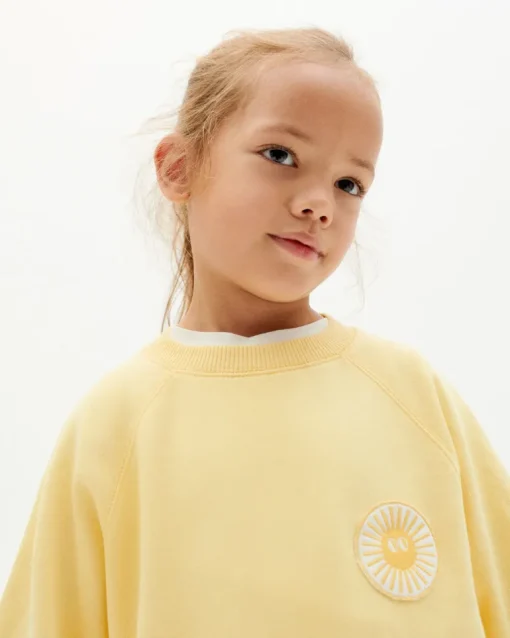 Kids' Azul Sweatshirt Yellow<Thinking MU Sale