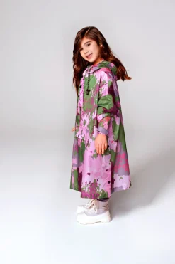 Kids' Digi Spring Camo Rain Poncho<Rainkiss Cheap