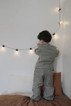 Kids' 沤emeliukas Linen Pyjama Set<Laume linen Sale