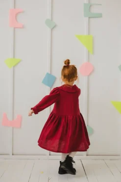 Kids' Guze Linen Dress<Laume linen Cheap