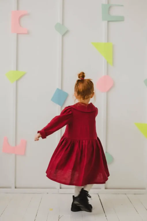 Kids' Guze Linen Dress<Laume linen Cheap