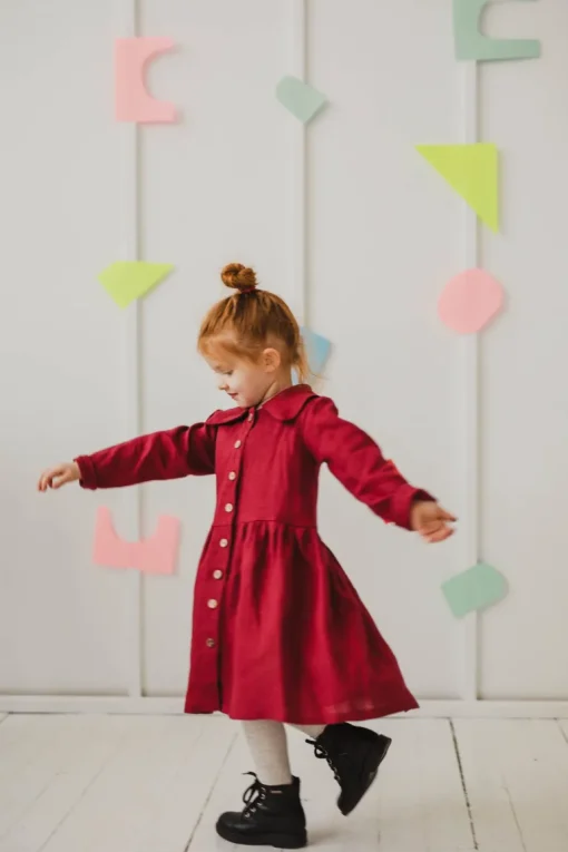 Kids' Guze Linen Dress<Laume linen Cheap