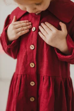 Kids' Guze Linen Dress<Laume linen Cheap