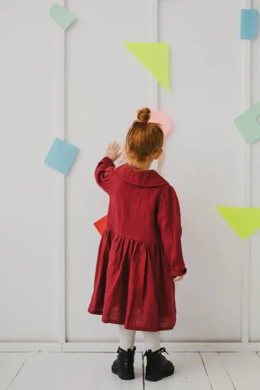Kids' Guze Linen Dress<Laume linen Cheap