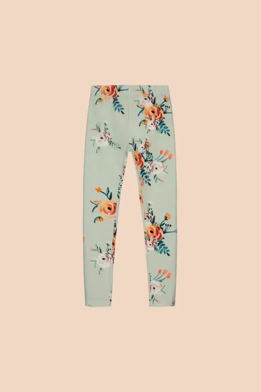 Kids' Leggings Jade Bloom Green<KAIKO Shop