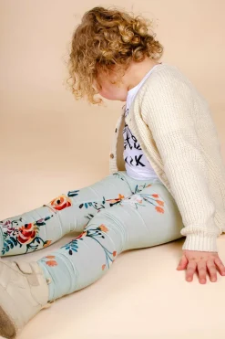 Kids' Leggings Jade Bloom Green<KAIKO Shop