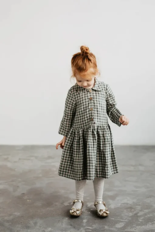 Kids' Medeina Linen Dress<Laume linen Cheap