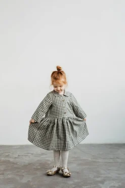Kids' Medeina Linen Dress<Laume linen Cheap