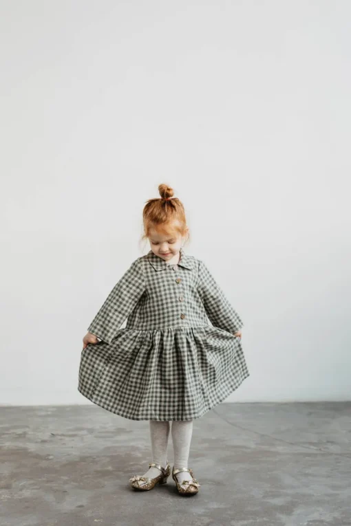 Kids' Medeina Linen Dress<Laume linen Cheap