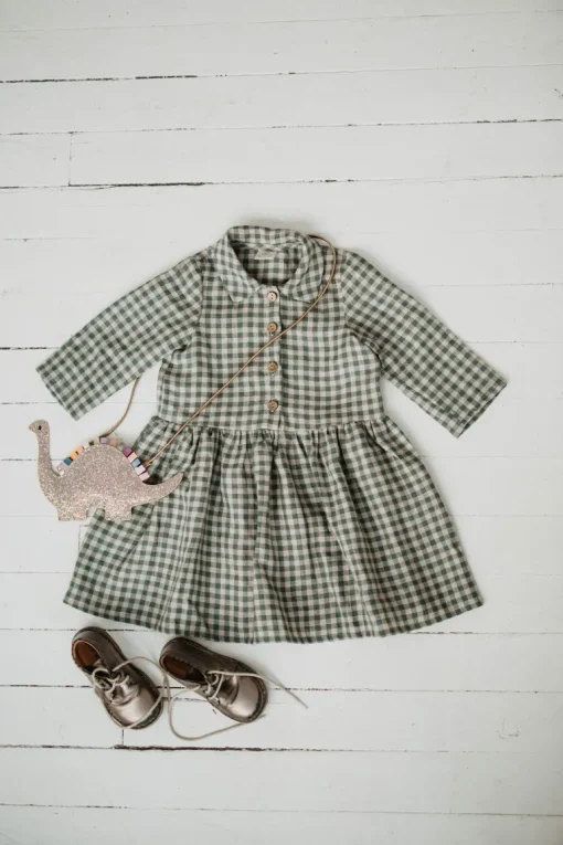 Kids' Medeina Linen Dress<Laume linen Cheap