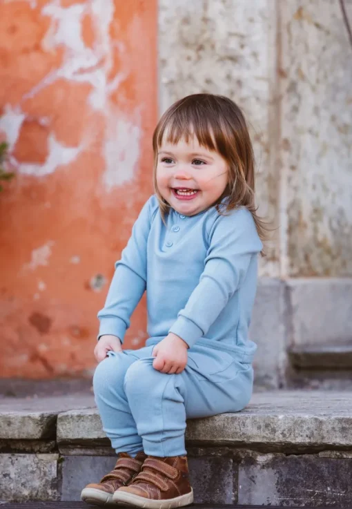 Kids' Merino Pants Blueberry<Kalla Active Hot