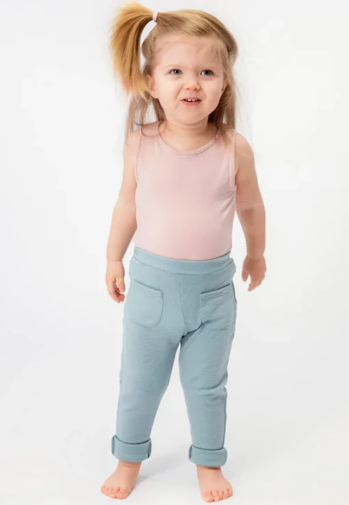 Kids' Merino Pants Blueberry<Kalla Active Hot