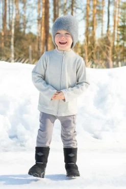 Kids' Merino Wool Jacket Light Grey<Kalla Active Clearance