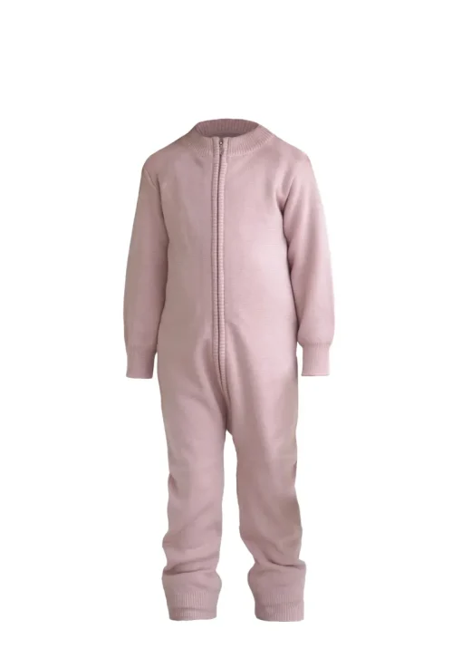 Kids' Merino Wool Jumpsuit Rosa<Kalla Active Outlet