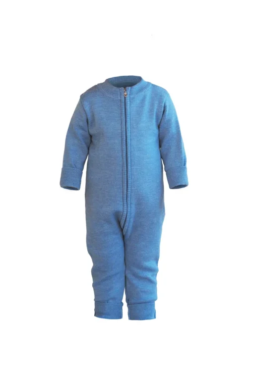 Kids' Merino Wool Jumpsuit Blueberry<Kalla Active Flash Sale