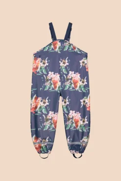 Kids' Rain Overalls Blue Blossom<KAIKO Discount