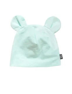 Kids' Teddy Beanie Mint Green<Melli EcoDesign Online