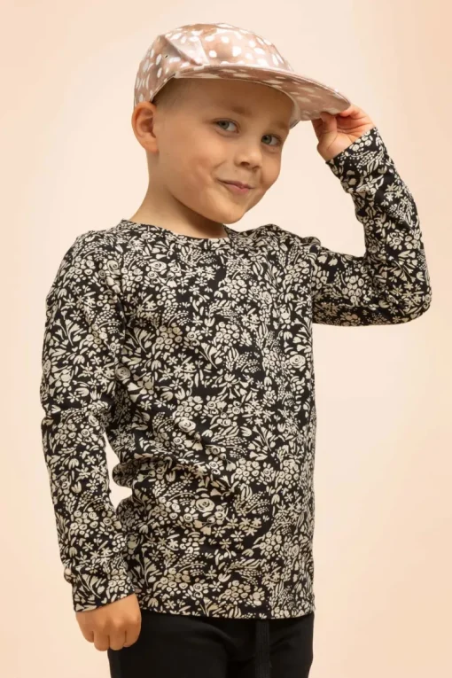 Kids' T-shirt Long Sleeve Night Meadow<KAIKO Cheap