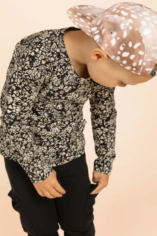 Kids' T-shirt Long Sleeve Night Meadow<KAIKO Cheap