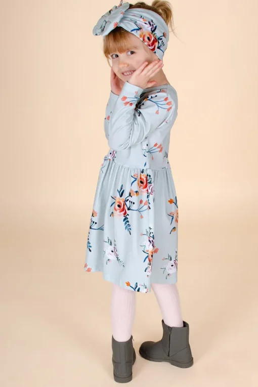 Kids' Valkama Headwrap Jade Bloom<KAIKO Clearance