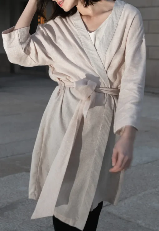 Kimono Natural Fabric Mix<CharlieMary Best Sale