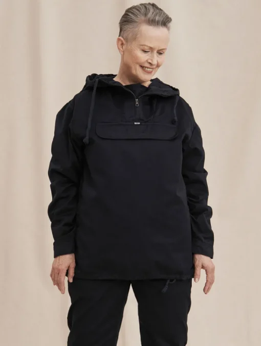 Klassinen Anorakki Musteensininen<R-Collection Cheap