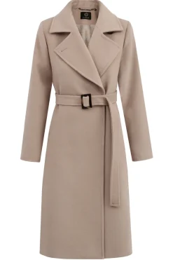 Klassinen Kashmir Villakangastakki Beige<Enteliér Best