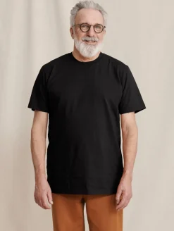 Klassinen T-Paita Musta<R-Collection Outlet