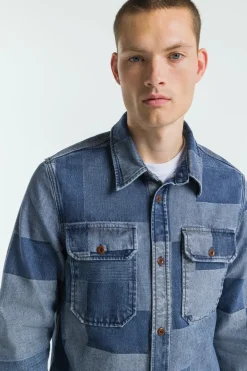 Kogyoku Jacquard Denim Jacket<Kings Of Indigo Online