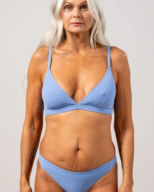 Kolmiomallinen Bikini Yläosa Vaaleansininen<UNDERSTATEMENT Best Sale