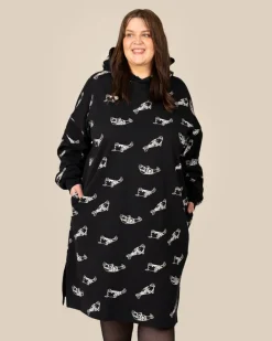 Älä Hyljeksi Hupparimekko Musta<Toive Fashion