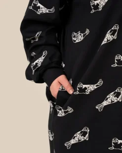 Älä Hyljeksi Hupparimekko Musta<Toive Fashion