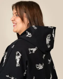 Älä Hyljeksi Hupparimekko Musta<Toive Fashion