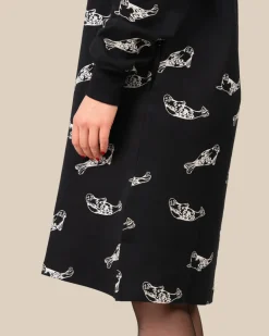 Älä Hyljeksi Hupparimekko Musta<Toive Fashion