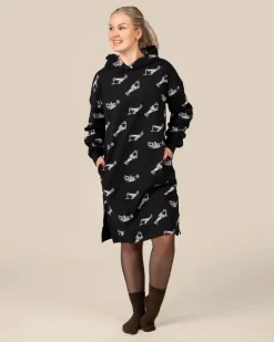 Älä Hyljeksi Hupparimekko Musta<Toive Fashion