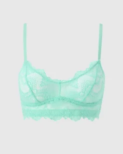 Lace Balconette Turquoise<UNDERSTATEMENT Flash Sale