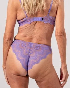 Lace Bikini Briefs Electric Lilac/Apricot<UNDERSTATEMENT Best Sale