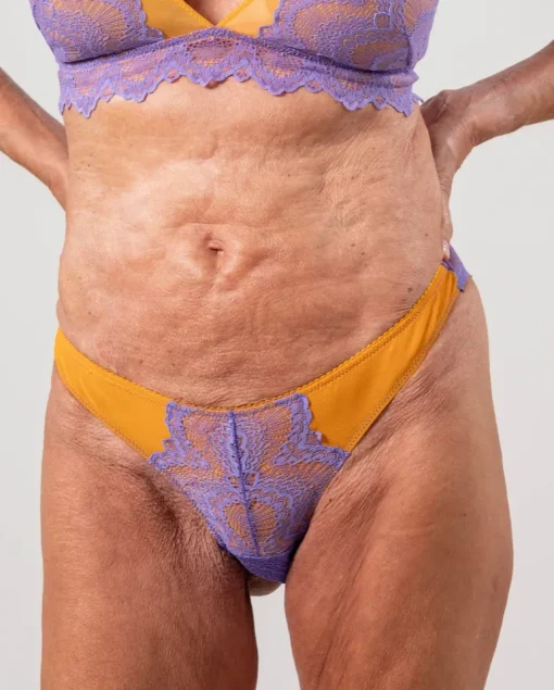 Lace Bikini Briefs Electric Lilac/Apricot<UNDERSTATEMENT Best Sale