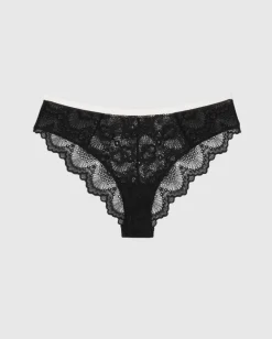 Lace Cheeky Black/White<UNDERSTATEMENT New