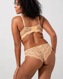 Lace Cheeky Peach/Turquoise<UNDERSTATEMENT Fashion