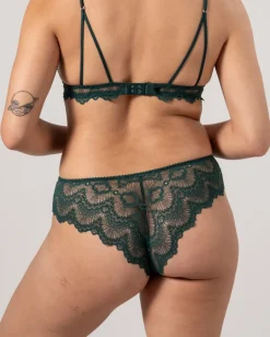 Lace Cheeky Pine Green<UNDERSTATEMENT Outlet