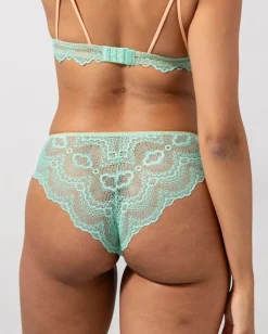 Lace Cheeky Turquoise/Peach<UNDERSTATEMENT Best Sale